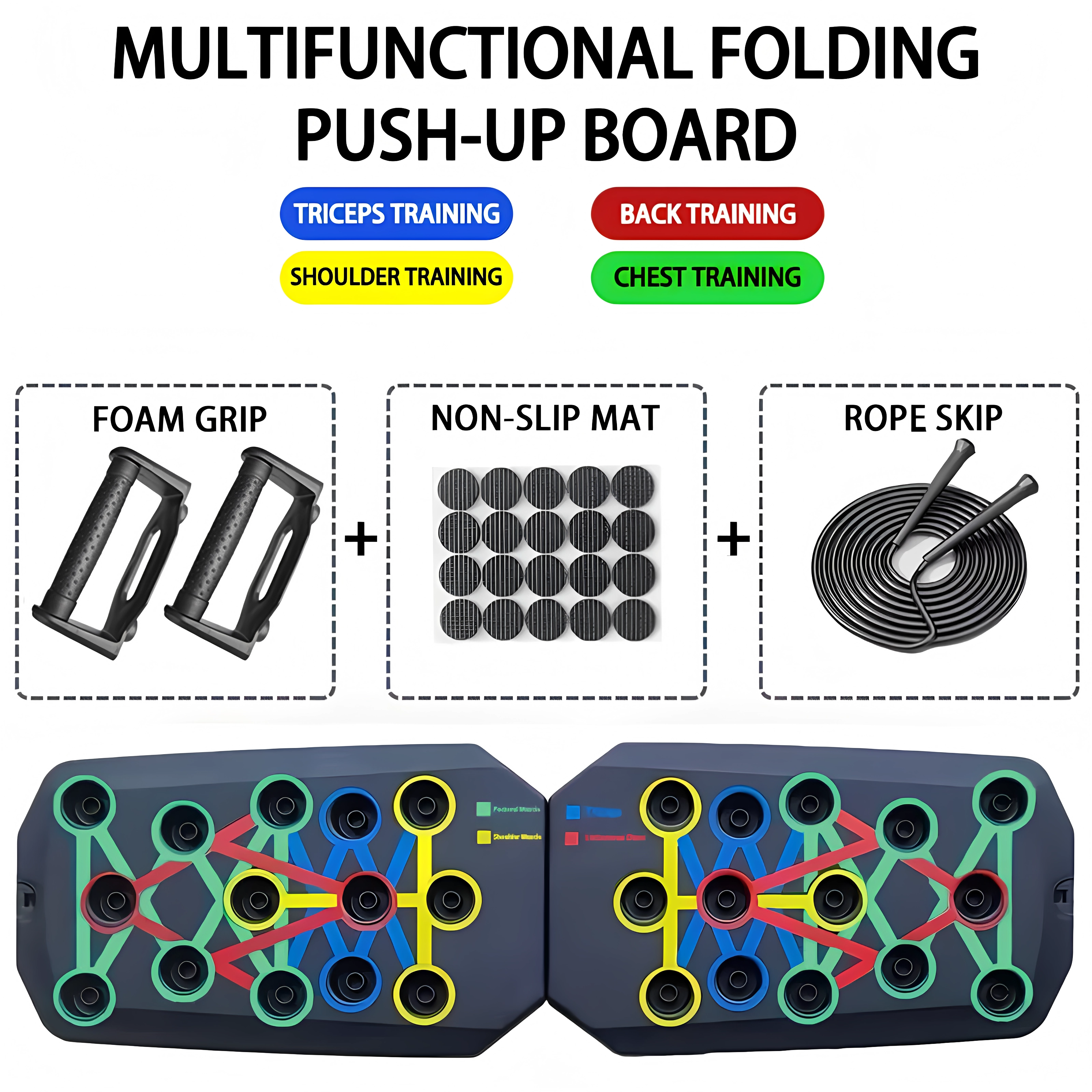 Multifunctional Push-up Board Set Portable