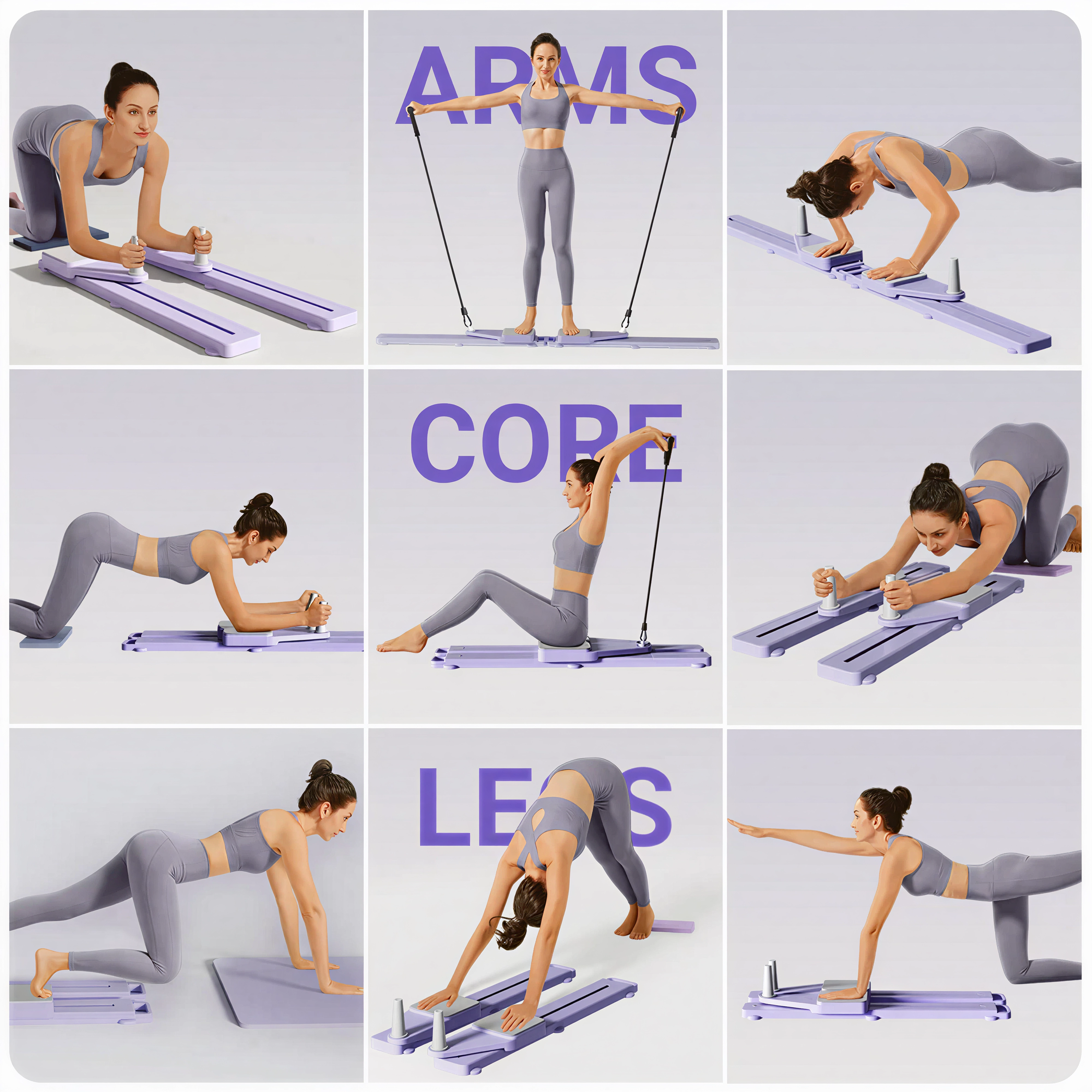 Portable Trainer for Split Pilates